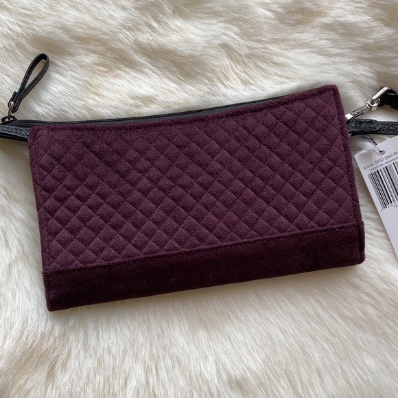 RFID Convertible Wristlet in Recycled Cotton - Picture 3 of 4